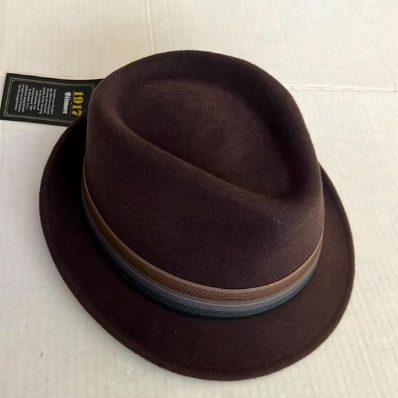 1917 Biltmore 100% Wool Fedora NEW! For The Well Dressed Gentleman - Picture 5 of 16